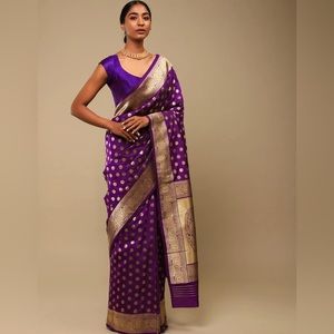 🪻Purple Saree🪻